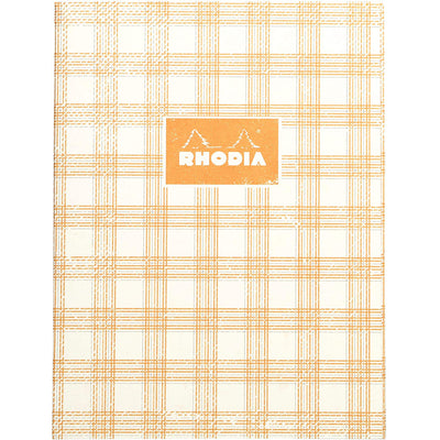 Cuaderno Rhodia Heritage (Línea artesanal) A5 - Cosido 19 x 25 cm- Crema