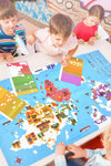 Stickers de mapa mundial