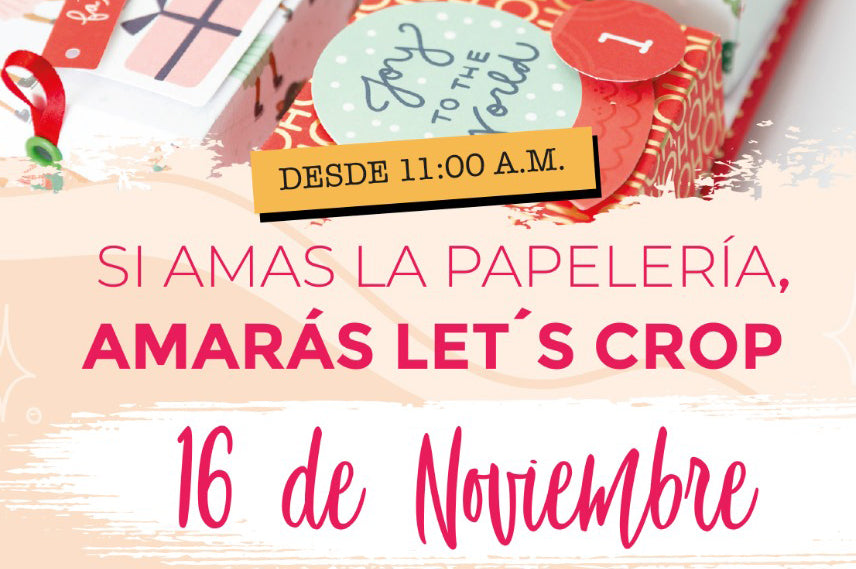Este 16 de noviembre estaremos en Lets crop en Viña!