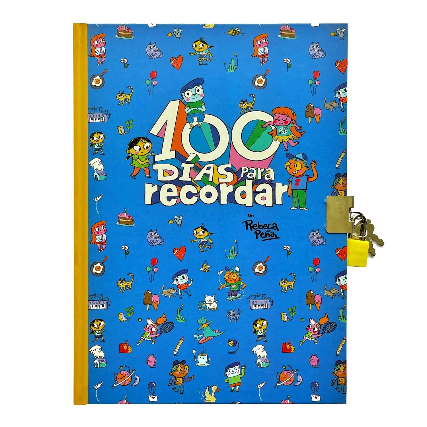 DIARIO DE VIDA -100 días para recordar- Tapa azul