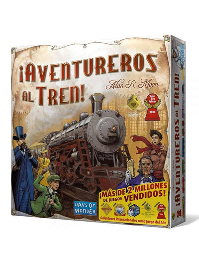 Juego de mesa - Aventureros al tren Original