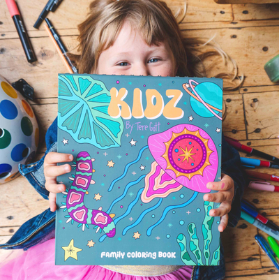 Libro para pintar Tere Gott- KIDZ