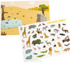 Stickers reusables - animales