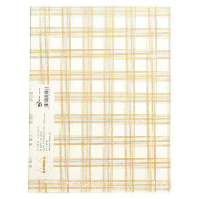 Cuaderno Rhodia Heritage (Línea artesanal) A5 - Cosido 19 x 25 cm- Crema