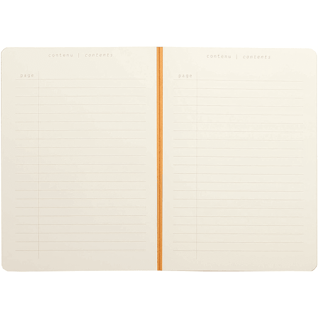 Cuaderno Rhodia Heritage- Línea artesanal A5- Líneas