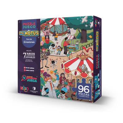 Puzle para las emociones. Puzle Juego Dra. Motus