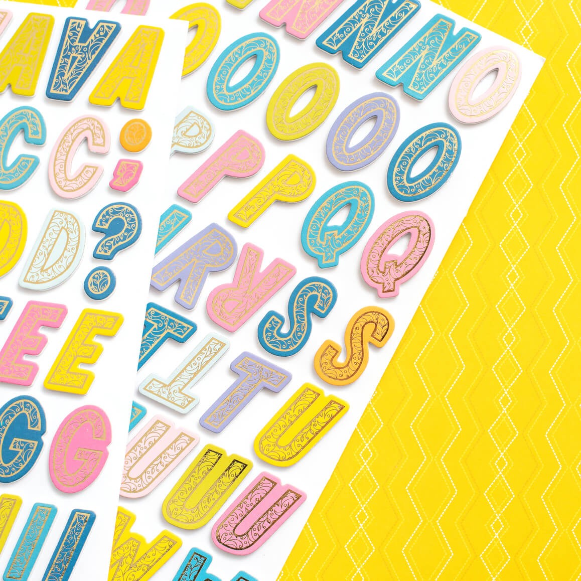 Thickers Stickers de letras - Wonders