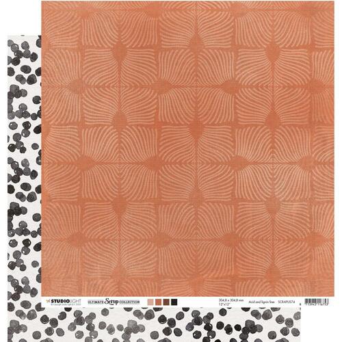 Papel suelto suelto 12x12 nro 74