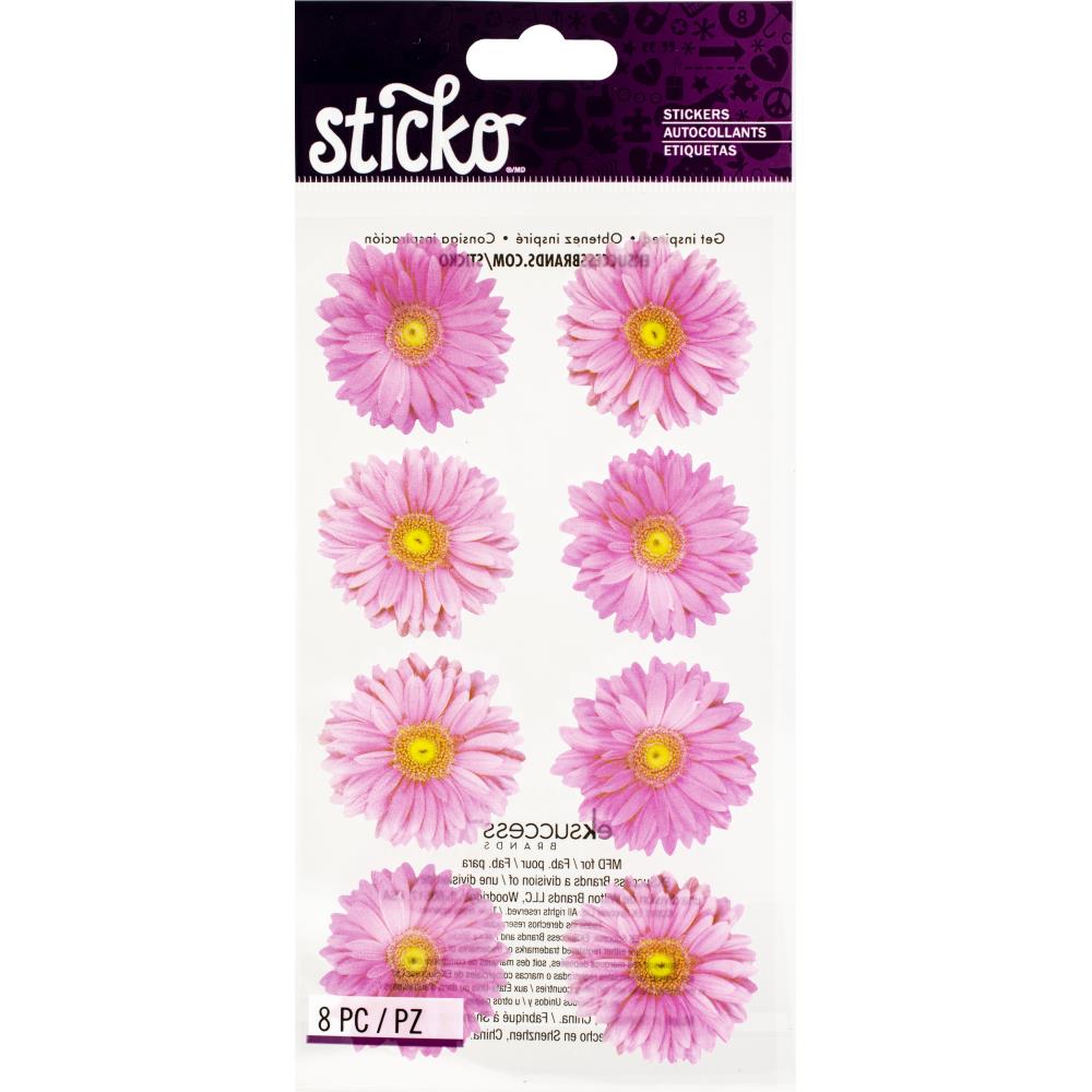 Sticko Stickers- Gerberas