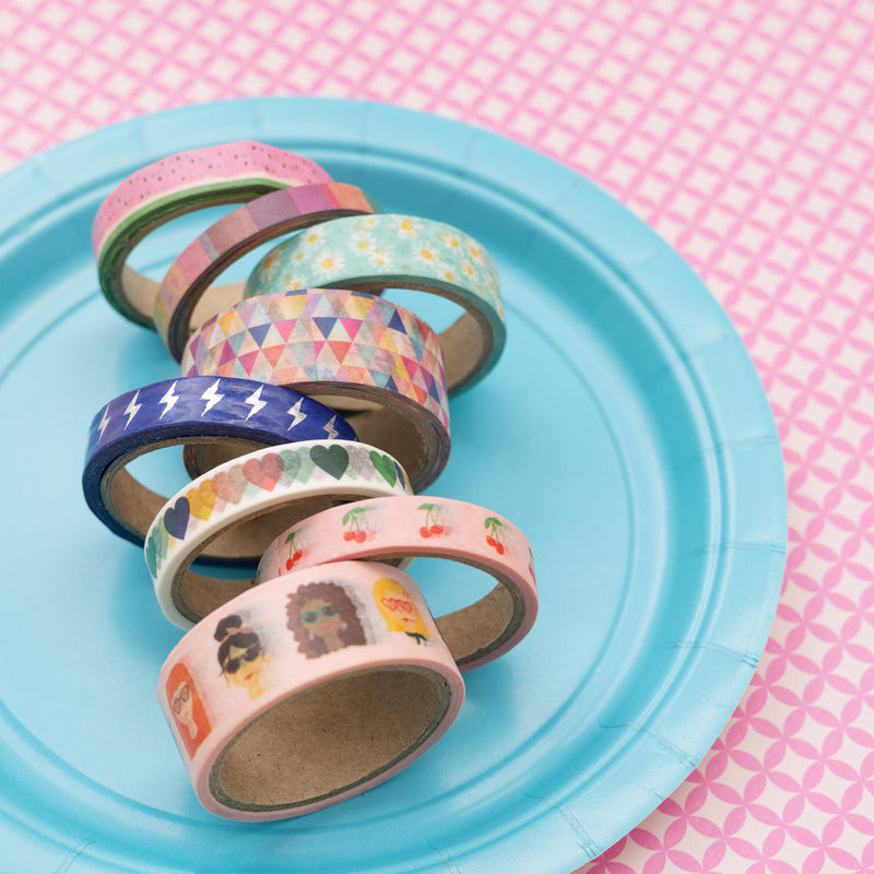 Set de 8 Washi Tape -Life's a Party