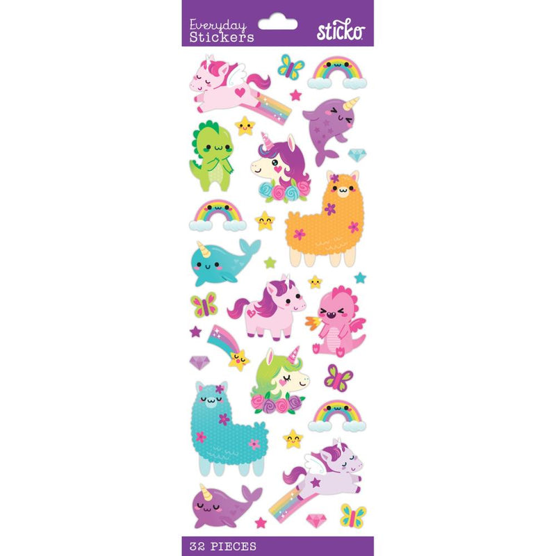 Sticko Stickers- Animales kawai