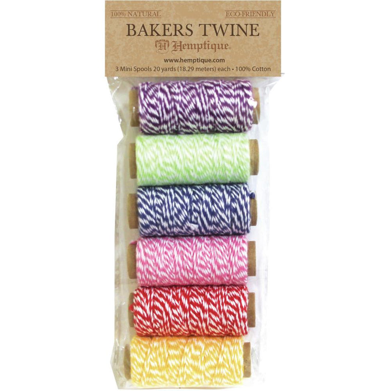 Set de cordeles Baker's Twine- Arcoiris