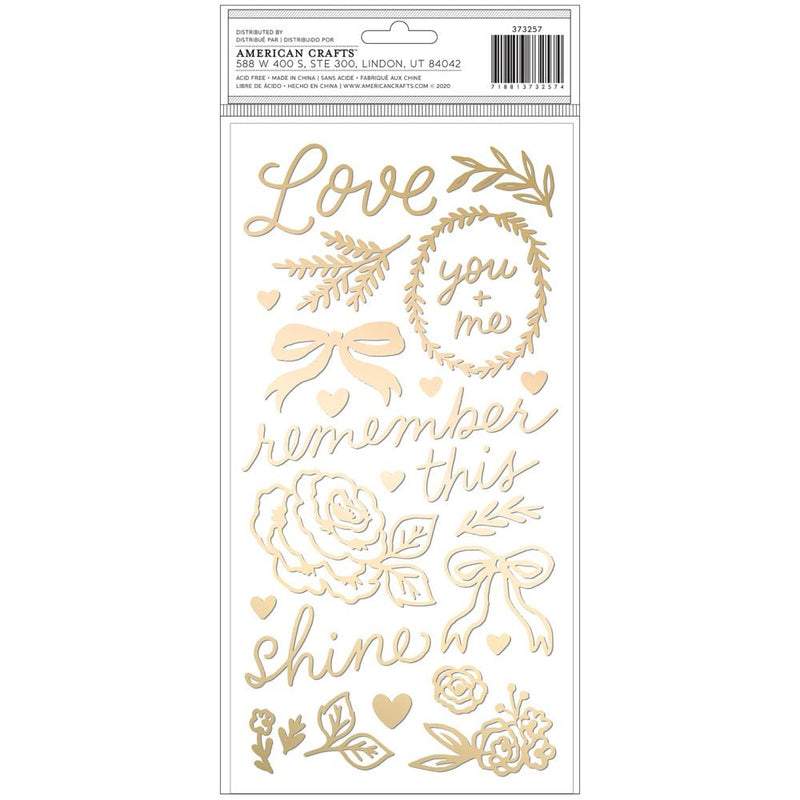 Stickers frase- Marigold- Lovely