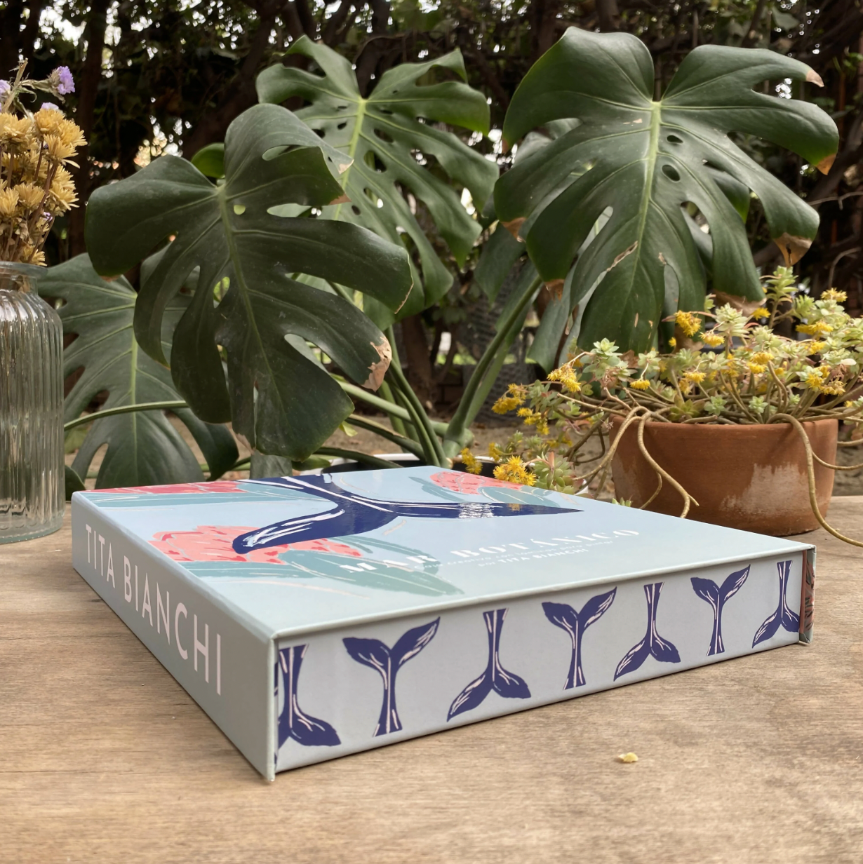 Caja creativa Mar botánico con láminas para pintar- Tita Bianchi