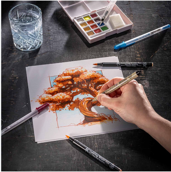 Block Mixed media paper- 20x 20 cm 290 gms