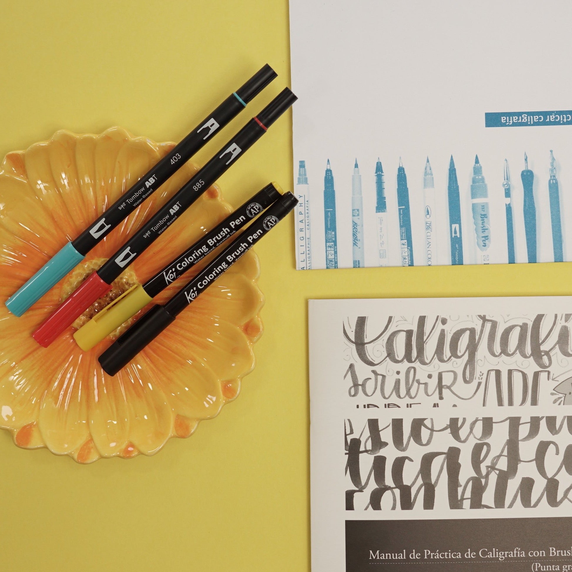 Lettering Inicio Kit de Inicio de lettering - Corazón de Papel