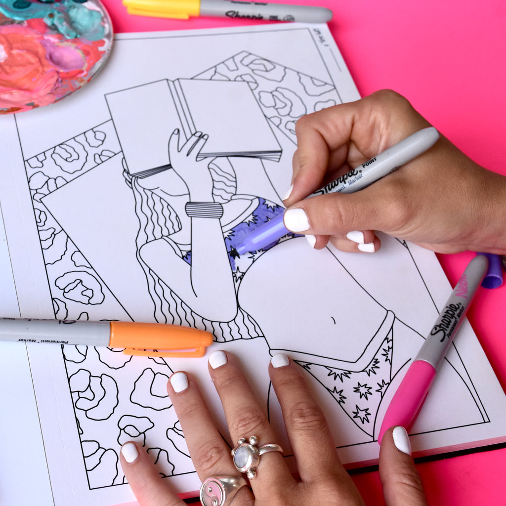 Libro para pintar Tere Gott- Mamba