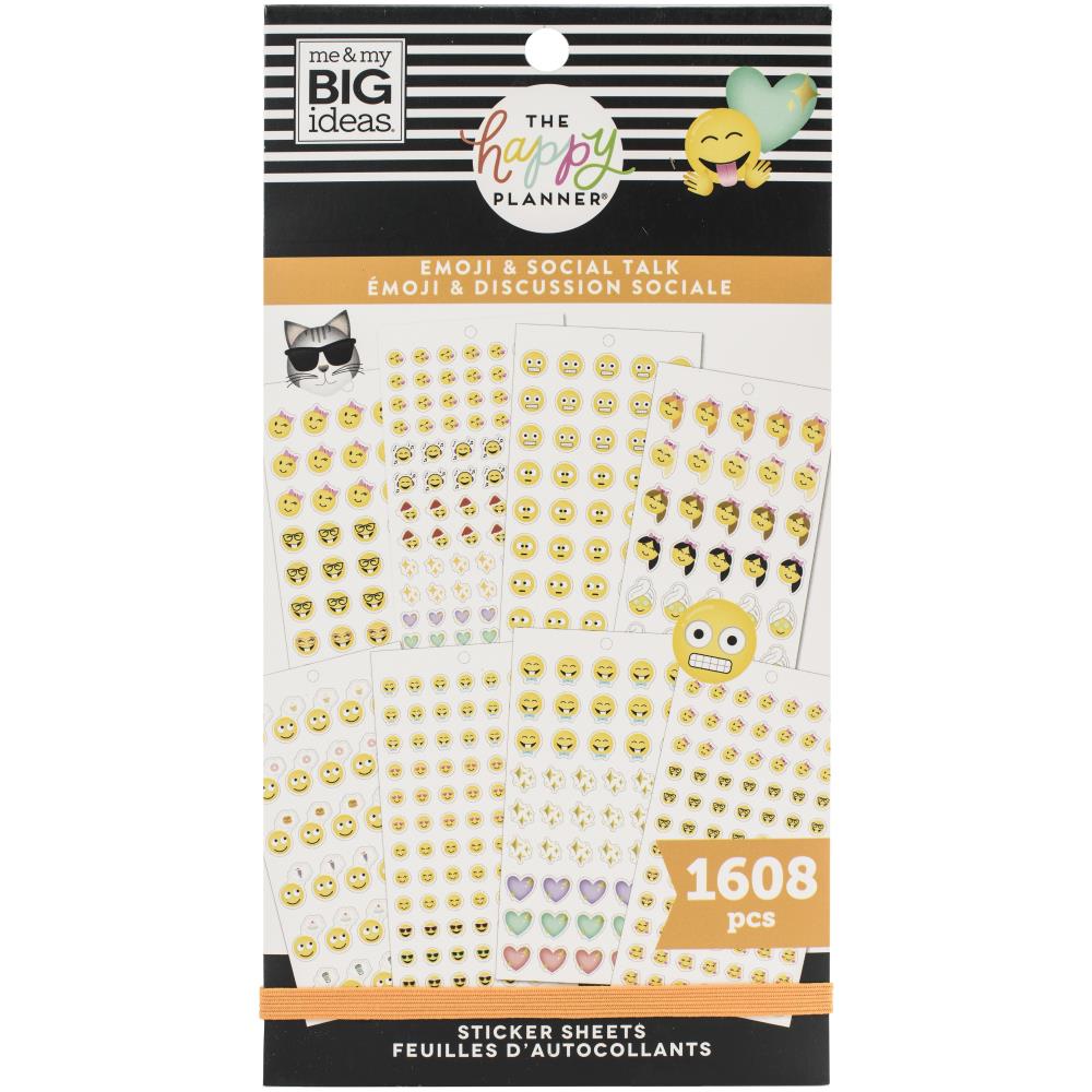 Libro Planner stickers - Emoji talk