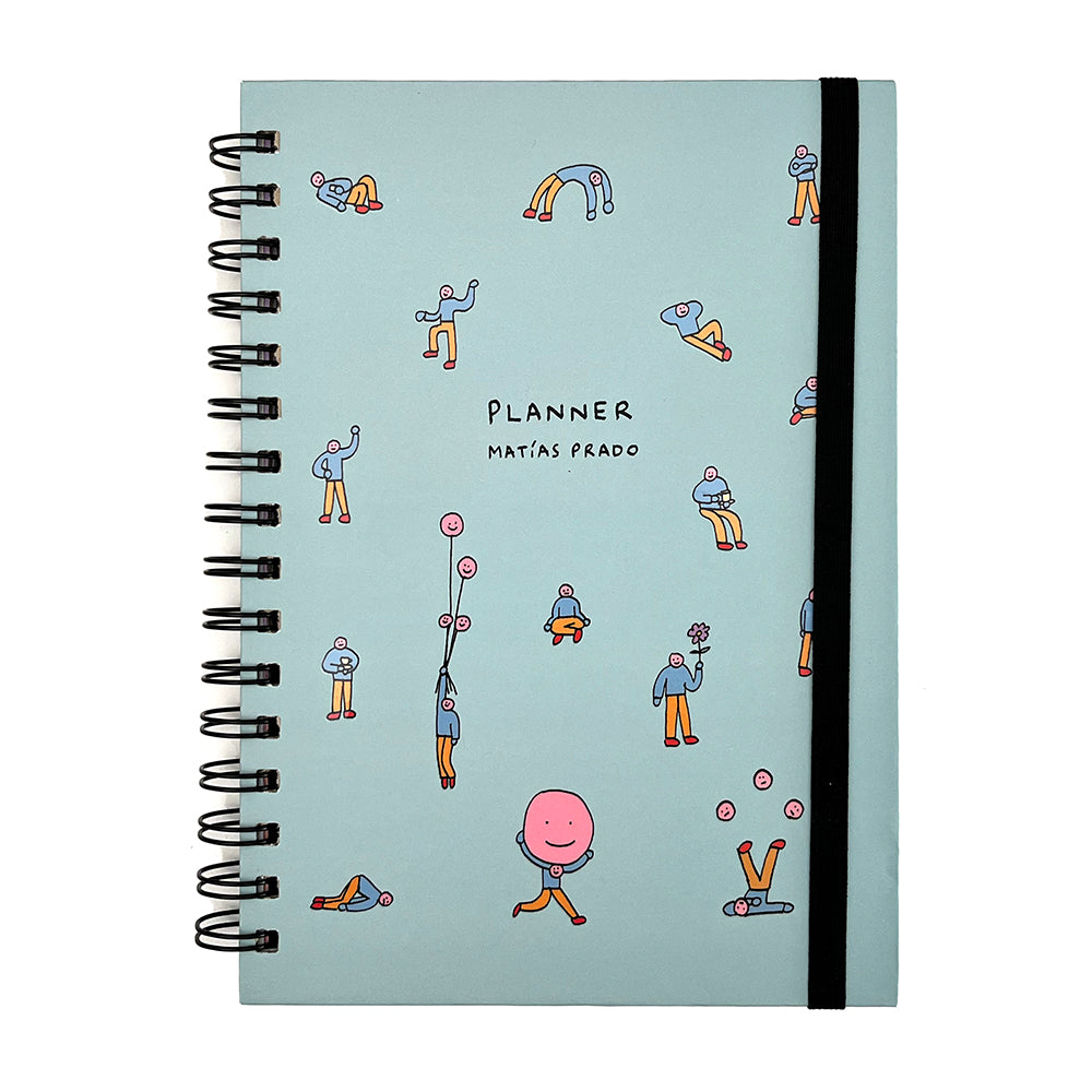 Planner Matias Prado- Celeste