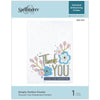 Matriz de embossing Spellbinders- Simply Perfect Florets