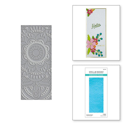 Matriz de embossing Spellbinders- Mandala