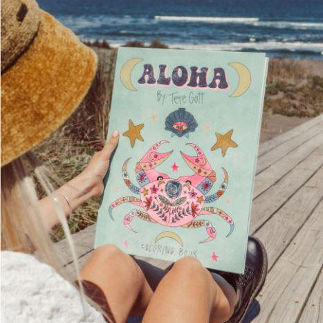 Libro para pintar Tere Gott- Aloha