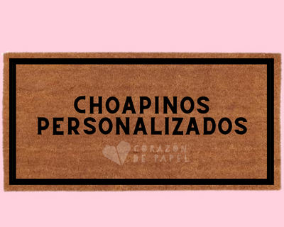 Choapino personalizado