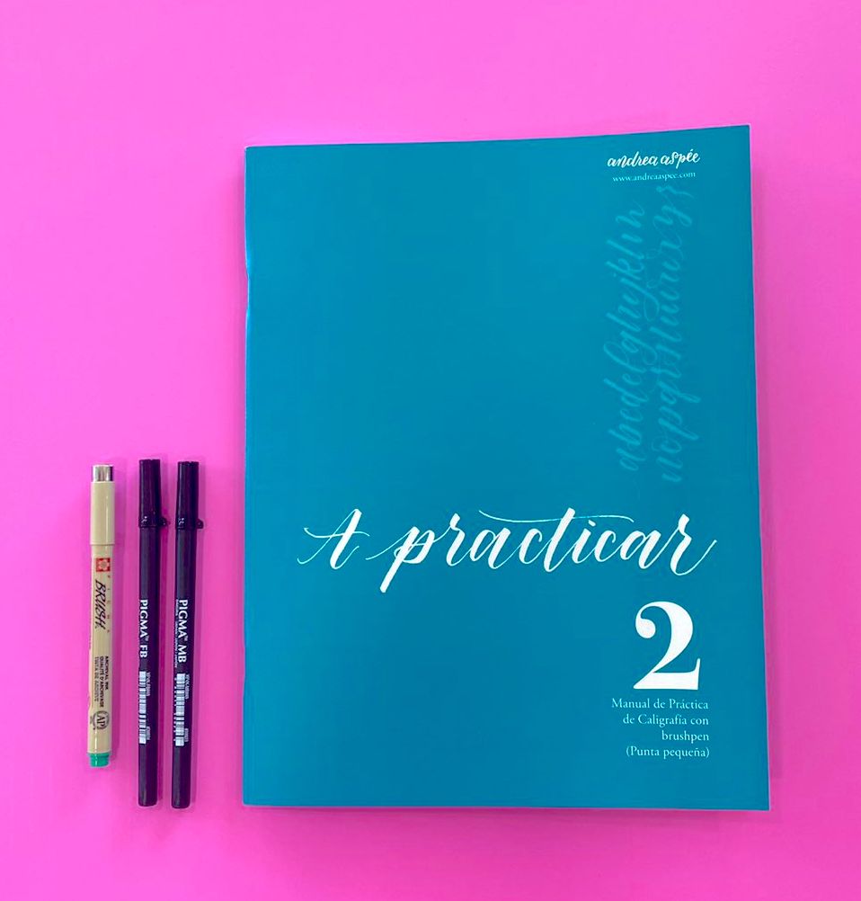 Kit lettering Medio- brush pen fino