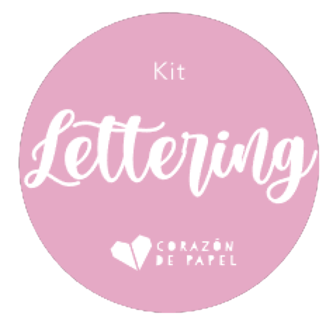 Kit Cumpleaños- Lettering - Corazón de Papel