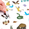 Stickers reusables - animales