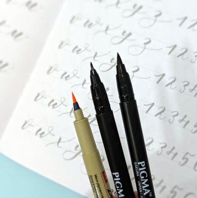 Kit lettering Medio- brush pen fino