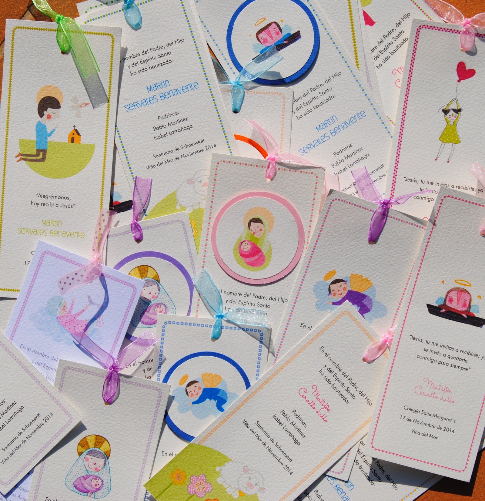 Santitos Bautizo y Primera Comunión