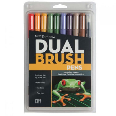 TOMBOW DUAL Set 10 colores - Secundarios