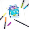 TOMBOW DUAL Set 10 colores -Retro